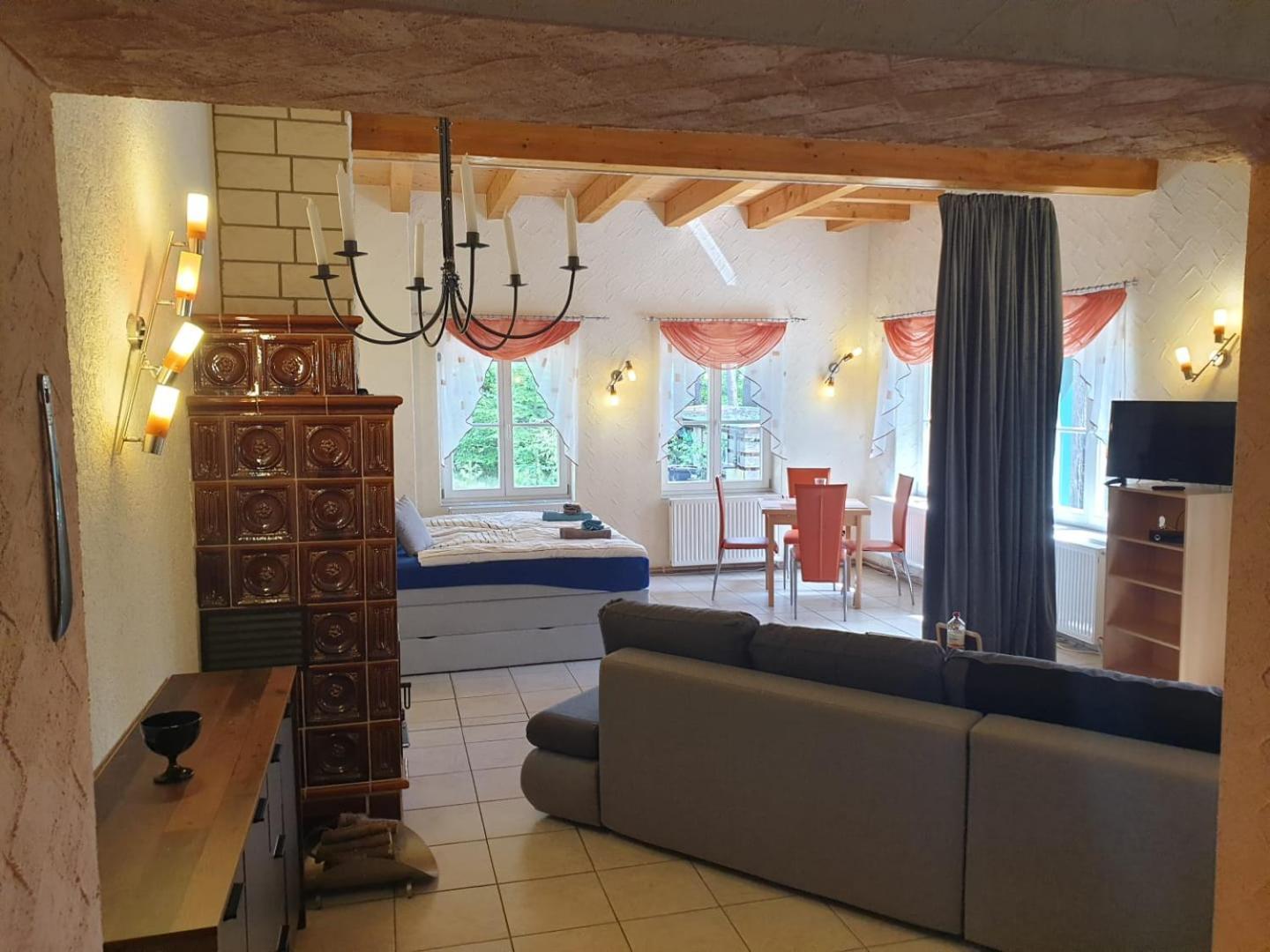 Ferienwohnung Habicht Villa-Paelitzsee Grosszerlang Eksteriør billede